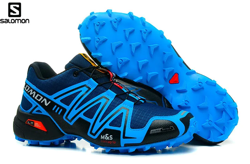 

New Salomon Speed Cross 3 CS III Non-slip Off-road Jogging Trainers Walking Men Running Shoes Outdoor Stable Sports Eur 40-46