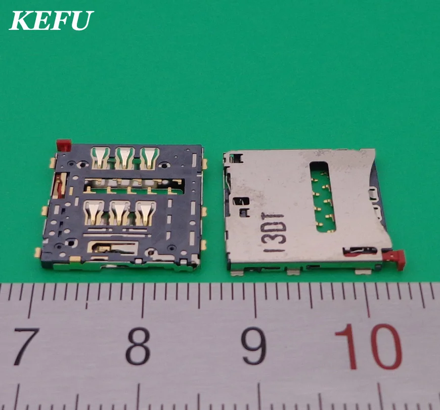 2 шт. Sim Card Reader лоток гнездо держателя для sony Z1 L39h LT39i C6902 C6903 Z Ultra XL39H C6802 C6833 Z1 компактный D5503 M51W