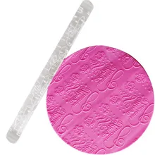 Счастливого Рождества DIY 1 шт мини 16 см длинные прозрачные круглые Скалки украшения торта поставщики не-заколка