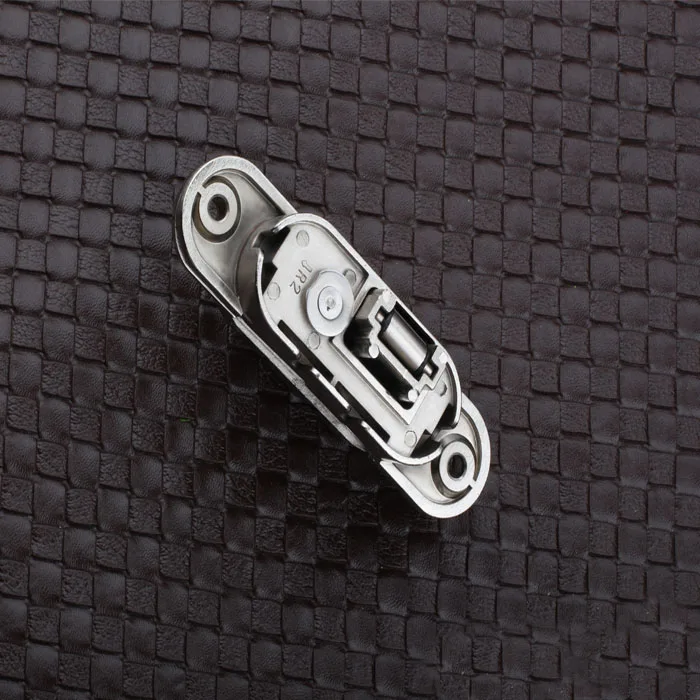 95x23mm Three dimensional adjustable Invisible Concealed Folding Door Hinges for Solid wood door 2pcs