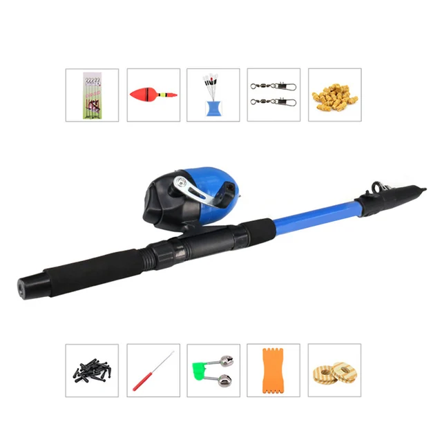 Best Price Fishing Rod Combo and Reel Full Kit Spinning Fishing Reel Gear Pole Set With Fishing Line Lures Hooks Jig Head Best Price Fishing Rod Combo and Reel Full Kit Spinning Fishing Reel Gear Pole Set With Fishing Line Lures Hooks Jig Head