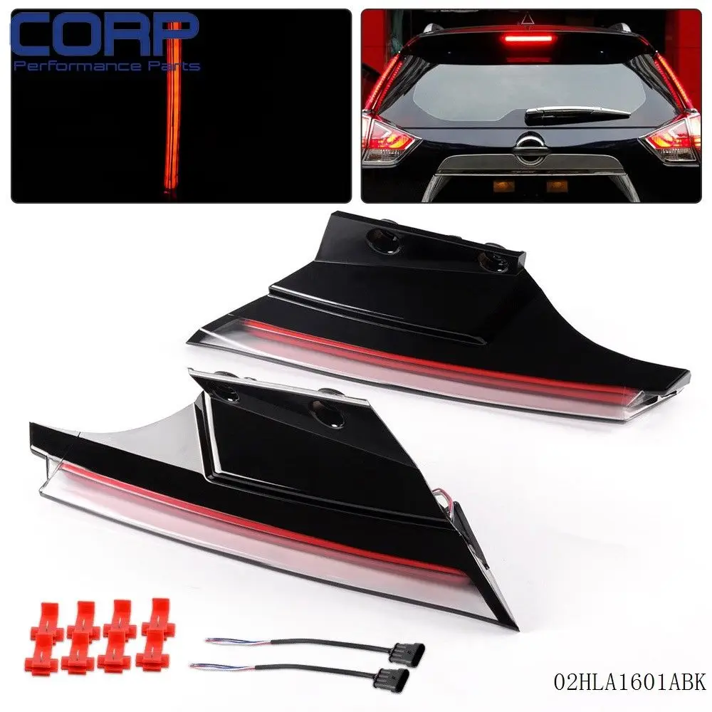 2014 2016 For Nissan Rogue X Trail Rear Window Decoration Lamp Led