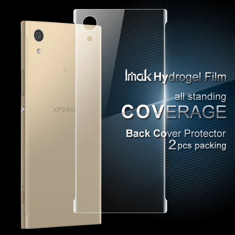 Imak 2 шт не протирать Антибликовая Гидрогелевая пленка для Sony Xperia XA1 Plus протектор