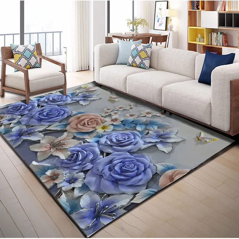 الحديثة الحد الأدنى الريفية نمط السجاد لغرفة المعيشة غرفة نوم كبيرة منطقة السجاجيد طاولة شاي حصيرة سميكة الراقية مخصص السجاد /tapis