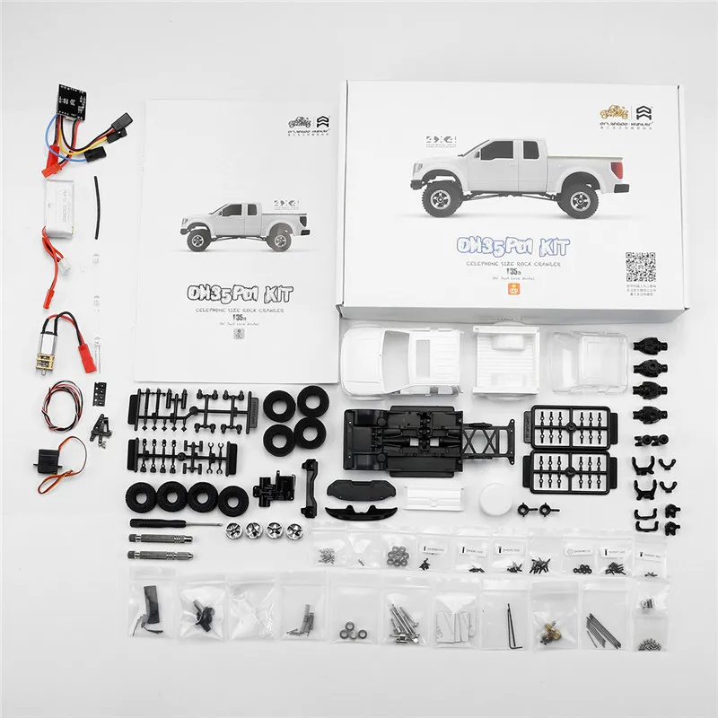 Orlandoo OH35P01 F150 1/35 EP весы моделирование скалолазание RC Гусеничный автомобиль запчасти DIY Набор для сборки с щеткой мотор ESC детские игрушки