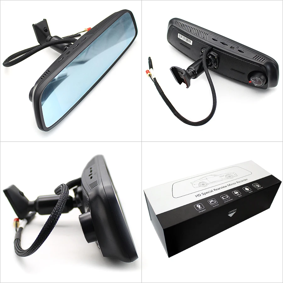 GreenYi 7 84 "Специальный 4G LTE Автомобильная камера зеркало Android ADAS GPS DVR регистратор