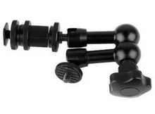 Photo Studio Accessories 7 Inch Friction Articulating Magic 1/4 Hot Shoe Connector Arm for Camera LCD Monitor LED Ligh