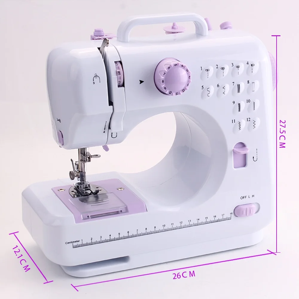 Household Multifunction Portable Sewing Machine Fhsm505 Overlock