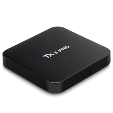 S905X TX3 PRO TV BOX Android 6.0 Amlogic Quad Core Set-top Box RAM 1 Г 8 Г Android TV Box HDMI H.265 2.4 Г WI-FI Media Player