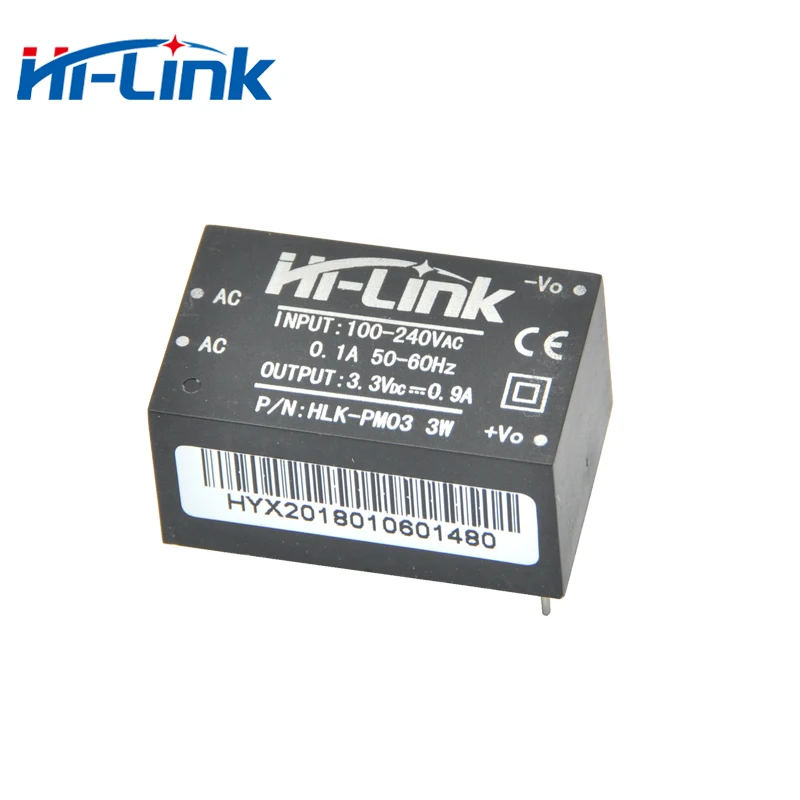 Hi-Link ac dc 3,3 В 3 Вт модуль питания, модуль питания HLK-PM03