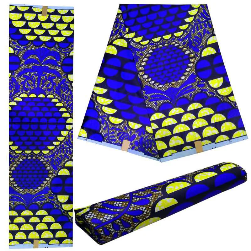 

High Quality Polyester African Wax Cloth Super Hollandais Wax African 2018 Dutch Wax African Wax Hollandais Fabric 6 yards