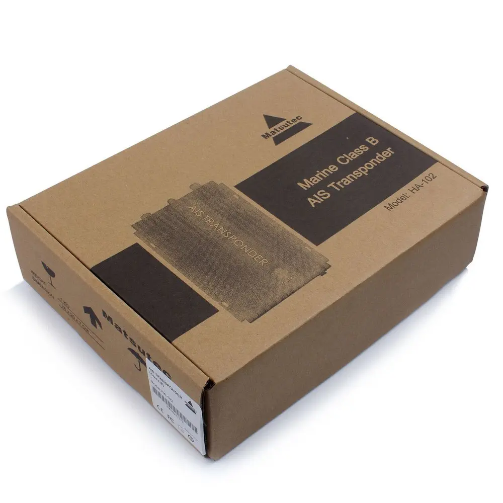  Matsutec HA-102 Marine AIS empfänger und sender system KLASSE B AIS Transponder Dual Kanal Funktion