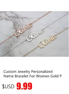 Пользовательский именной браслет для женщин из нержавеющей стали Pulsera персонализированные ювелирные изделия мужские золотые браслеты Рождественский подарок для лучшего друга