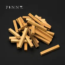 PINNY 100 г/бутылка натурального американского сандалового дерева блок сырой древесины полосы благовония для ароматерапии палочки религиозные