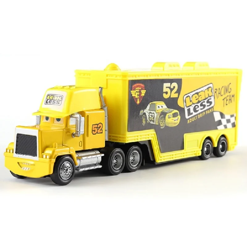 Тачки disney Pixar тачки Mack Uncle № 101 Tach O Mint Racer's Truck литая игрушка автомобиль свободный 1:55 в disney Cars3