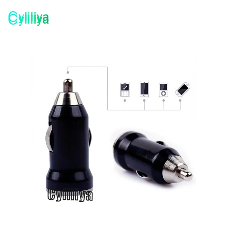 Красочный мини USB Автомобильное Зарядное устройство для Apple iPhone 7 6 Plus 5S 5 4 для Samsung HTC Sony Nokia LG lenovo Huawei 300 шт