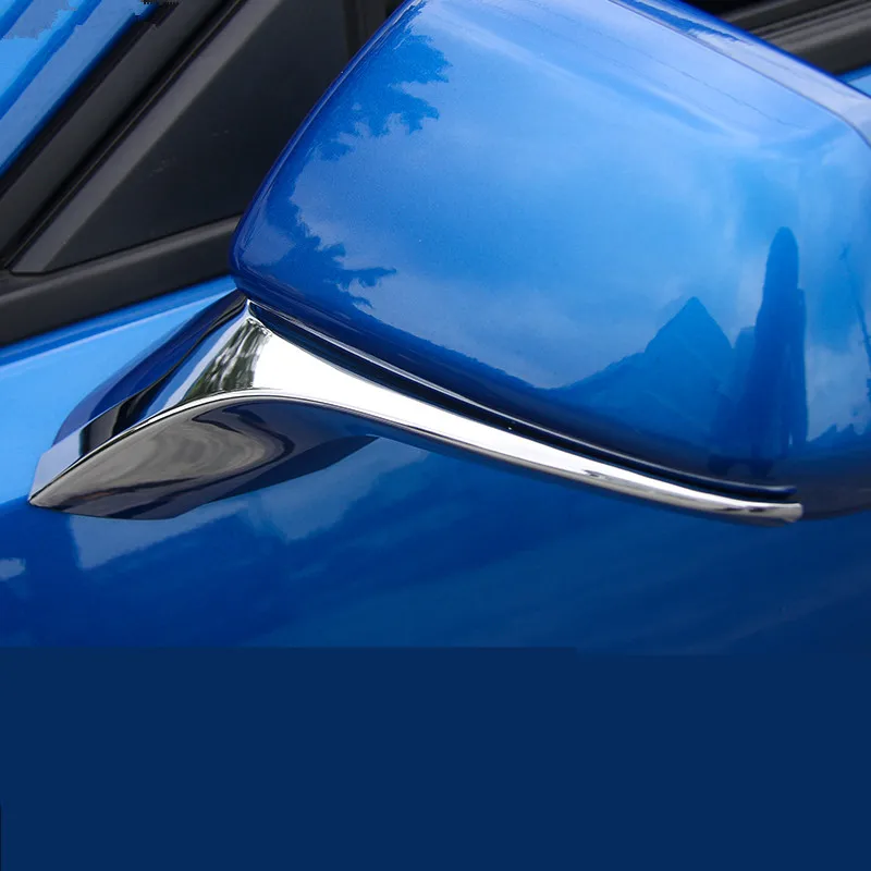 Чехлы для зеркал заднего вида из АБС пластика Chevrolet Camaro 2017 2018 ACA022|Хромирование| |
