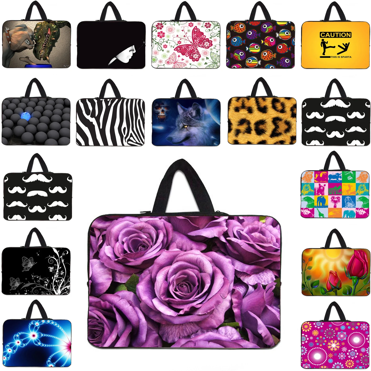 

Super Soft Women's Handle Laptop Cases 15 17 10 12 13 14 7 7.7 inch Sleeve Notebook Bags For Huawei Dell Lenovo Asus Chuwi hi12