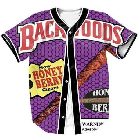 backwoods honey berry blunts jersey women men fashion clothing 3d backwoods honey berry blunts jersey women men fashion clothing 3d print shirt streetwear tops free shipping in casual shirts from men s clothing