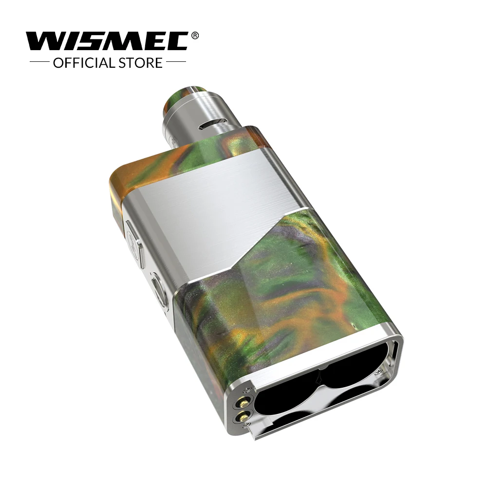 Оригинальный комплект WISMEC LUXOTIC NC Dual 20700 250 Вт с гильотинной V2 RDA Premade Clapton катушка 0 28