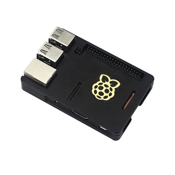 New Arrival Raspberry Pi 3B+ Case Ultra-thin Aluminum Alloy CNC Box Black Portable Shell Enclosure for Raspberry Pi 3B+ Plus