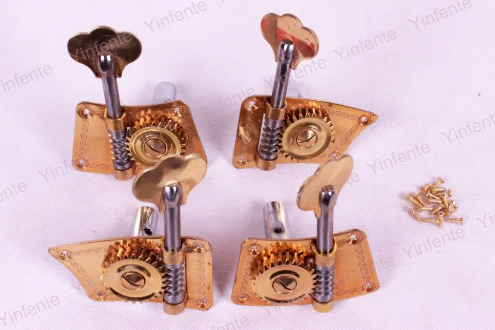 peg Double bass Peg Tuner Keys Metal Body 3/4 New Durable Brass New parts High qualityin Violin