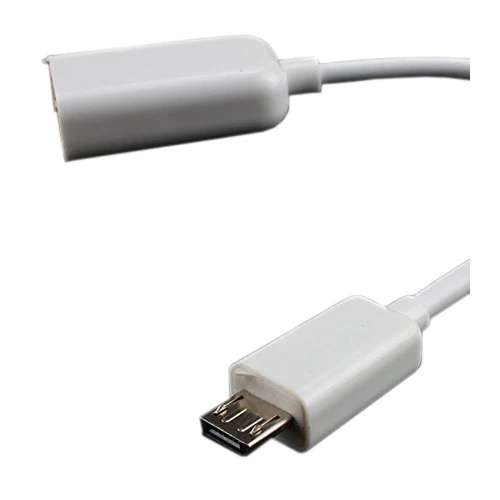 USB линии передачи данных OTG MICRO USB линии передачи данных телефонные линии usb OTG Кабель-адаптер(белый