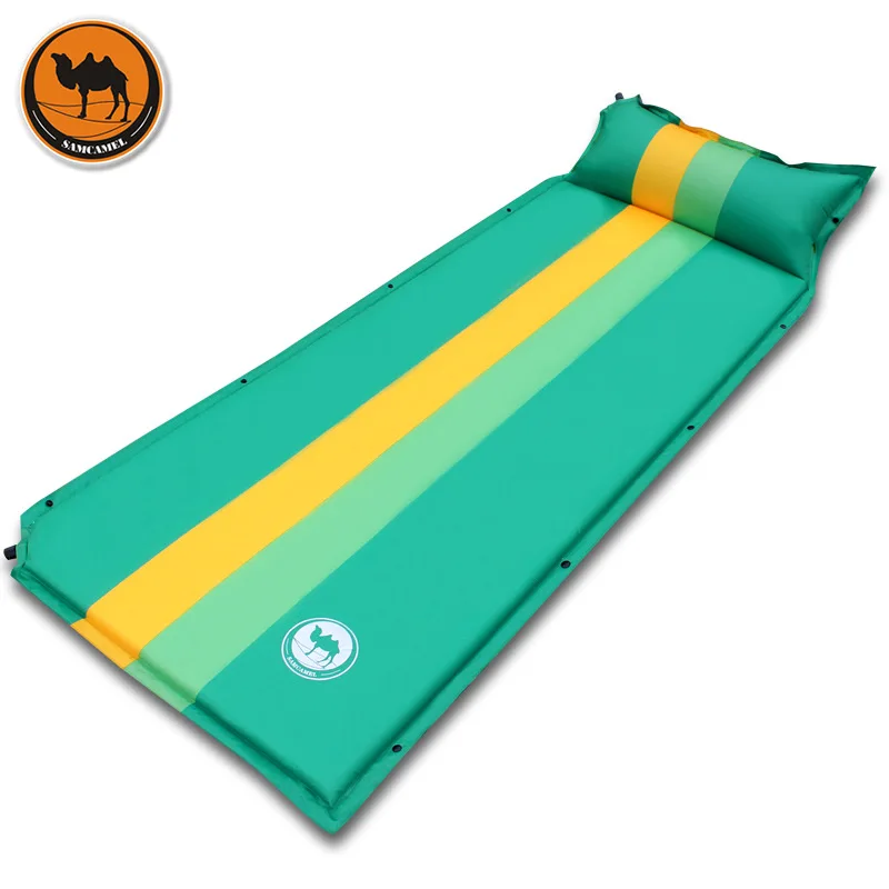 الجمل 036-2 اللون مطابقة وسادة هوائية في الهواء الطلق التلقائي للنفخ فراش وسادة 190*68*3.5 سنتيمتر السفر التخييم حصيرة