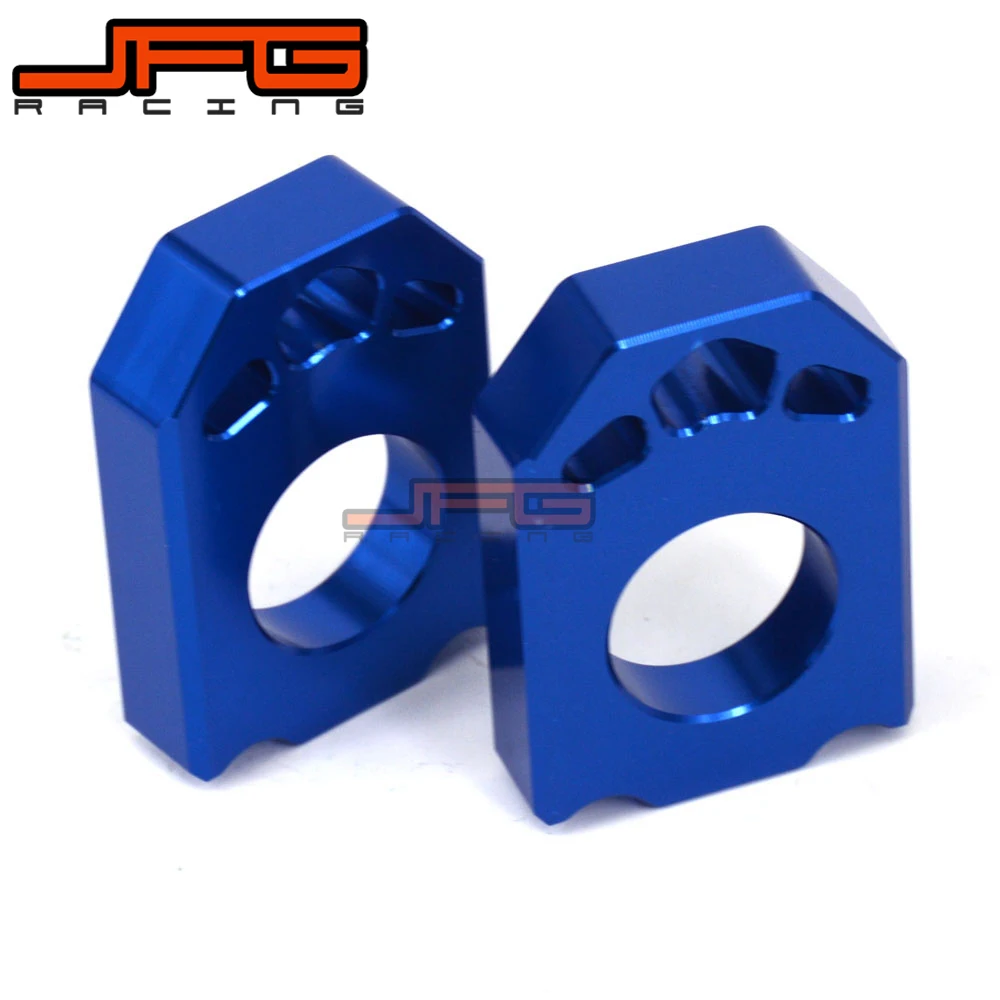 Блок регулировки оси задней цепи CNC для YAMAHA YZ125 YZ250 02 16 YZ250F YZ450F YZ250X YZ250FX WR250F WR450F WR250R