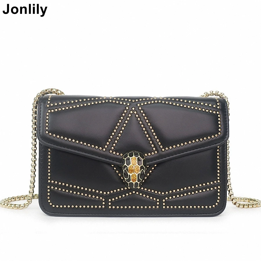 

Jonlily Women's Fashion PU Leather Crossbody Messenger Bags High Quality Casual Female Shoulder Bags For Ladies and Girls -KG082
