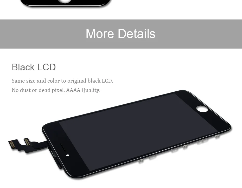 HORUG AAAA качественный ЖК-экран для iPhone 6S PLUS экран дисплей сборка Замена ЖК 6S PLUS дигитайзер сенсорный экран lcd S
