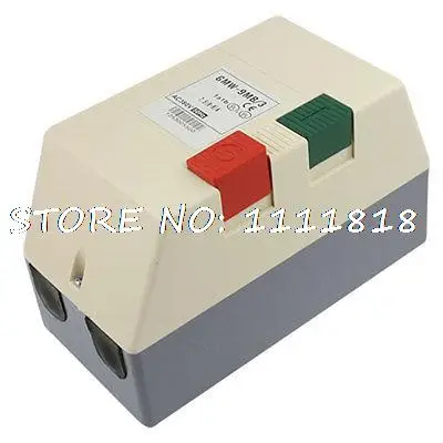 

AC 380V 6-9A 4.5HP Three Phase Adjustable Motor Control Magnetic Starter