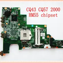 646175-001 для ноутбука hp CQ43 для ноутбука hp 2000 HM55 CQ43 Материнская плата ноутбука протестирована гарантированно