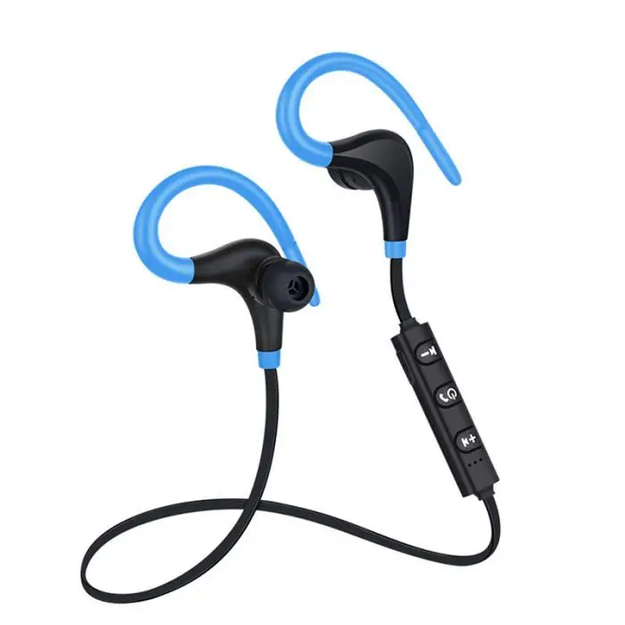 Универсальный Bluetooth Беспроводной стереонаушники наушники-вкладишы спортивные головные наушники с микрофоном для iPhone samsung JFlyer