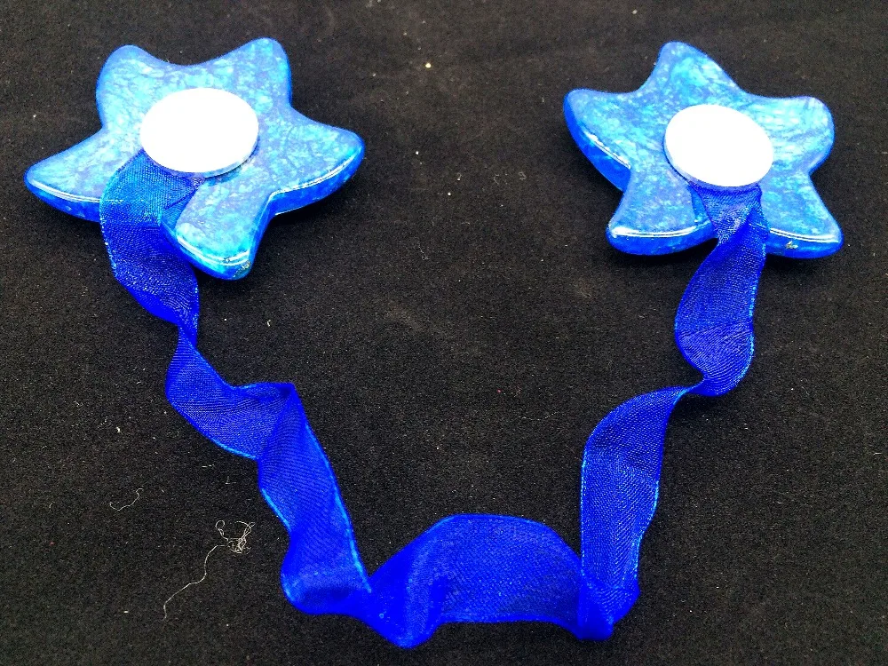 UNILOCKS 1 pair Cartoon Star Holder Nursery Bedroom the Best Curtain Tieback Buckle Hook Blue Colors Curtain magnet buckles
