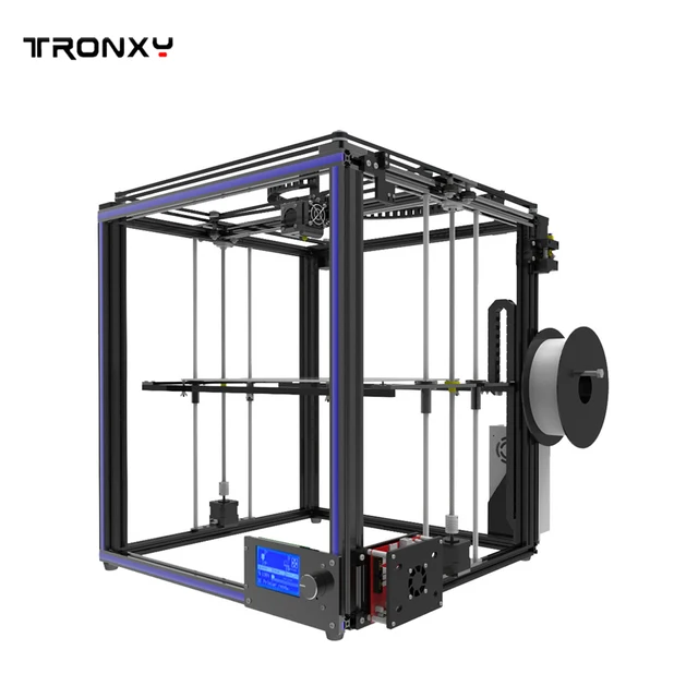 Cheap 2019 NEW TRONXY X5S I3 3D Printer kit printer Aluminium Extrusion 3d printing