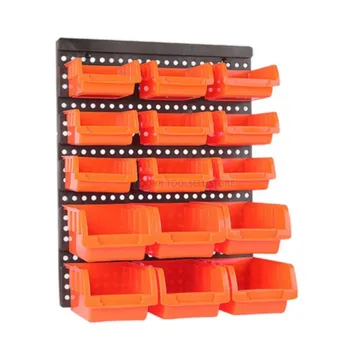 

ABS Wall-Mounted Storage box Tool Parts Garage Unit Shelving Hardware screw Tool organize Box Components tool box