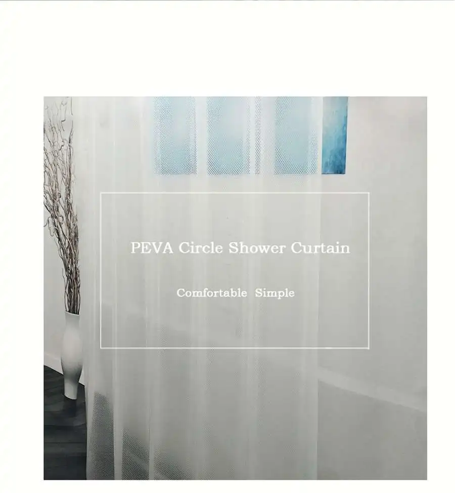 PEVA Shower Curtain 3