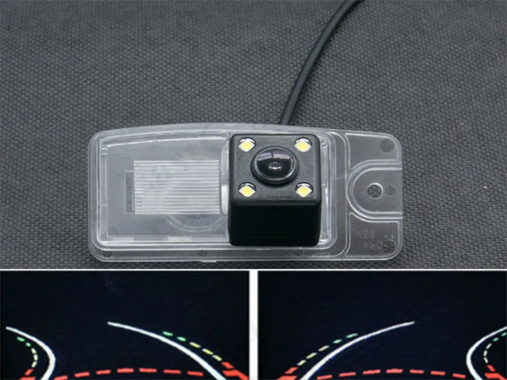 Dynamic Trajectory Tracks Car rear view camera for NISSAN X-TRAIL CCD Night Vision BackUp Reverse Parking Camera