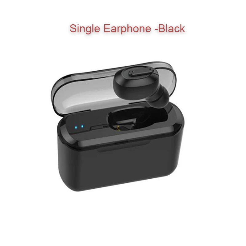 Single Ear-Black Новое поступление Bluetooth наушники TWS Беспроводная гарнитура спортивные наушники игровая гарнитура беспроводные наушники - Цвет: Single Ear-Black