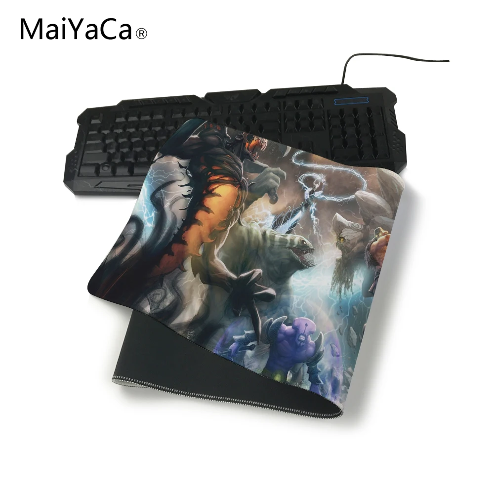  MaiYaCa New Simple Design Speed DOTA 2 Game MousePads Computer Gaming Mouse Pad Gamer Play Mats Ver