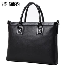 Men bag luxury brand fashion men’s leather briefcase bag high-end quality leather man briefcase business laptop computer handbag