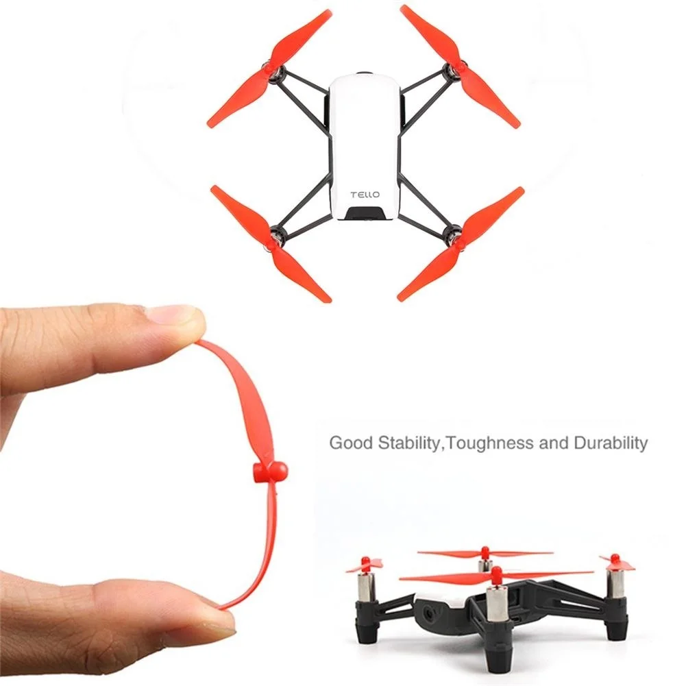 2 пары цветных Быстросъемных пропеллеров пропеллеры TELLO для DJI сменные легкие