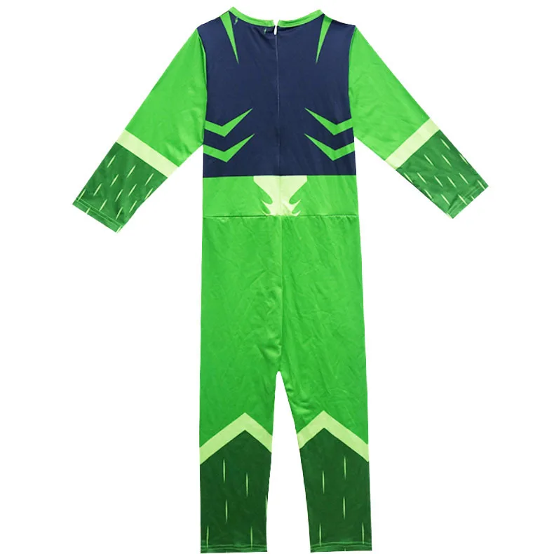 Костюм диких кратов, костюм силача, зеленый костюм с обезьянкой-пауком для мальчиков, Детский костюм для Хэллоуина