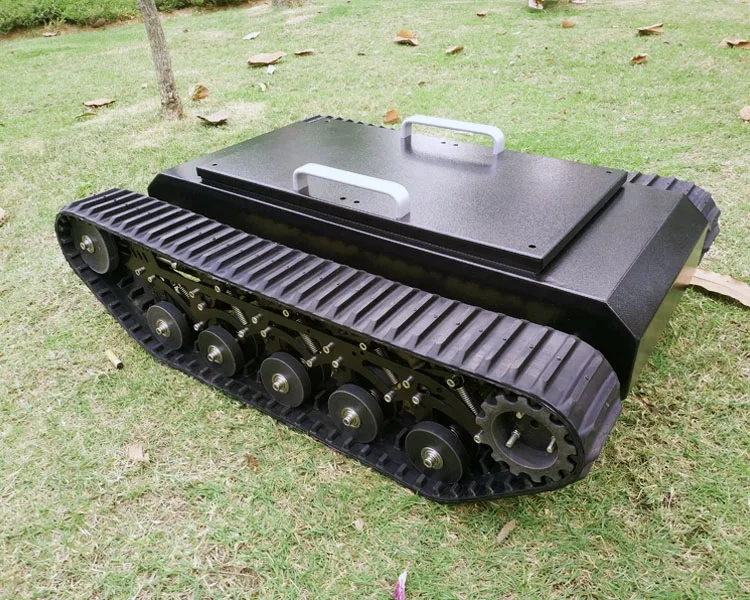 TR500 умный танк машина шасси стальная рама подвесная система 80 мм резиновая