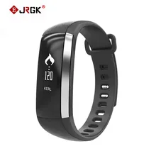 Jrgk M2 Bluetooth 4.0 Smart Браслет Смарт монитор сердечного ритма браслет спортивные группы фитнес-трекер часы для Android я