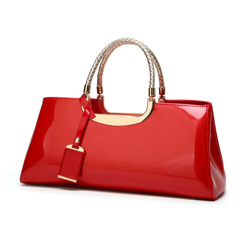 

Amberler High Quality Patent Leather Handbags Women New Fashion Ladies Shoulder Bag Fashion Evening Bag Female Casual Tote Bags