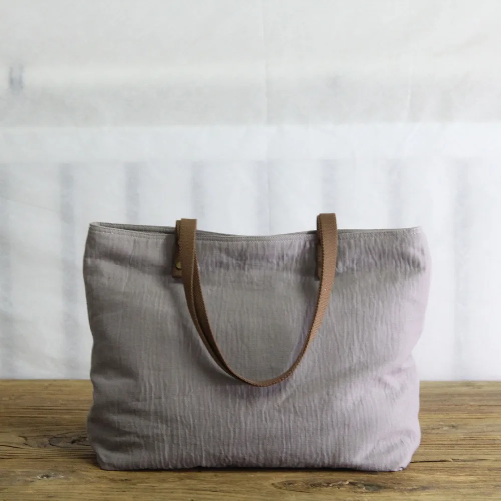

Fashion Canvas Women Tote Bags Ladies Shoulder & Handbags Casual Women Shoulder Bags Solid Colour Women Bags