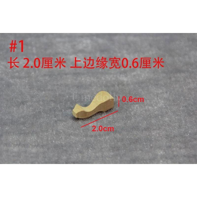 10개/몫 1:12 소형 인형의 집 테이블 의자 나무 DIY 가구 다리