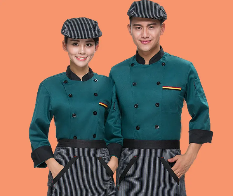 Высокое качество 2019 лето с короткими рукавами услуги повара jackte рабочая одежда отеля Ресторан рабочая одежда рабочие униформа повар Топы